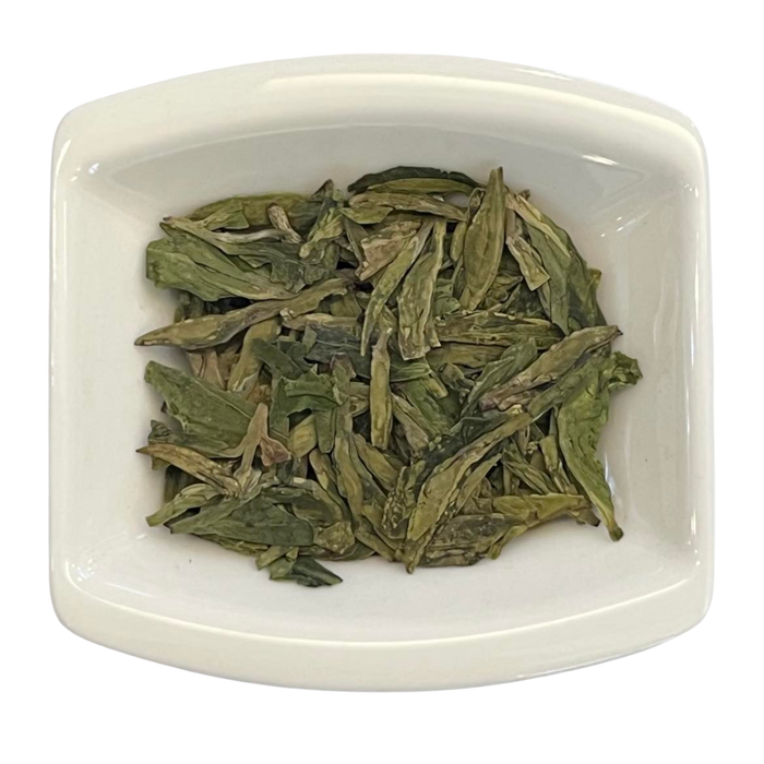 Long Jing Green Tea ชาเขียวสีเขียวเข้ม