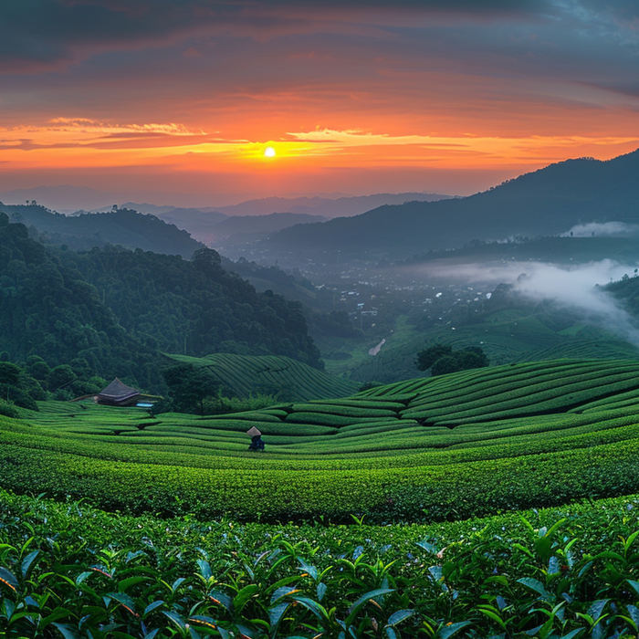 Whispers of Thai Tea. A Journey from the Hills to the Heart