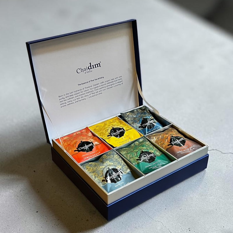 Chaidim Organic Tea – クリスマス＆新年ギフトセット – ティーバッグ20個入り