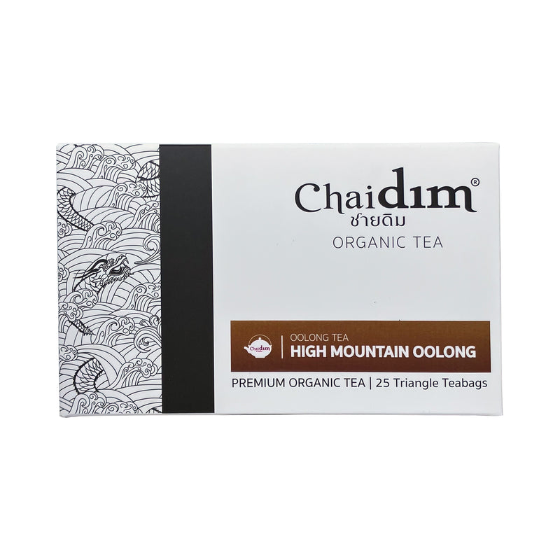 Chaidim High Mountain Dong Ding Oolong Tea 25 Teabags ชายดิม ชาอู่หลง ต้งติ่ง บรรจุ 25 ถุงชา