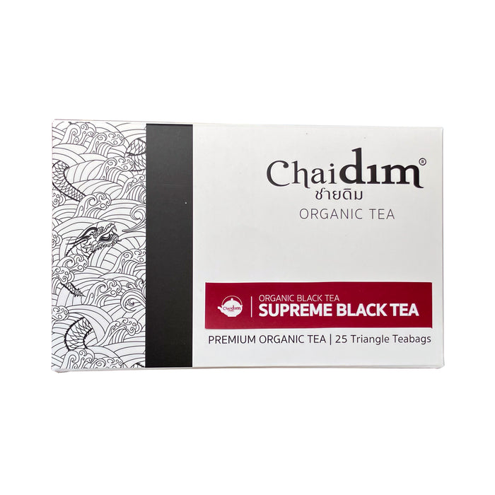 Chaidim Supreme Black Tea 25 Teabags ชายดิม ชาดำ สุพรีม บรรจุ 25 ถุงชา