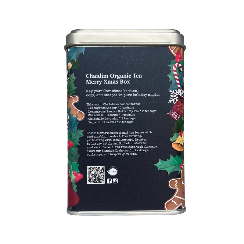 Chaidim Organic Tea – Christmas & New Year Gift Set - 20 Teabags