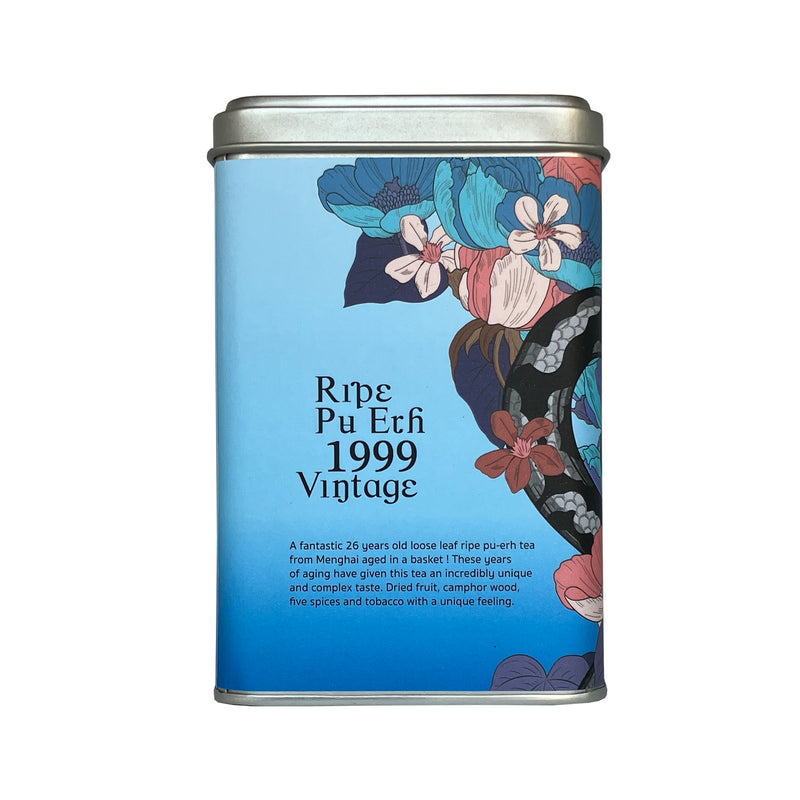 Chaidim Black Snake – Ripe Pu-erh 1999 Vintage Fermented Loose Tea ชาผู่เอ๋อร์สุก วินเทจ 1999 | 50g