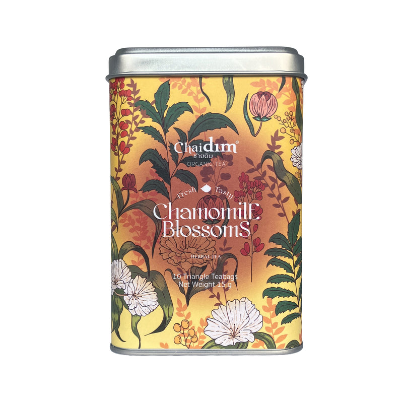 Chaidim Chamomile Herbal Tea 10 Teabags ชายดิม ชาสมุนไพร ดอกคาโมไมล์ บรรจุ 10 ถุงชา | Seasonal Collection