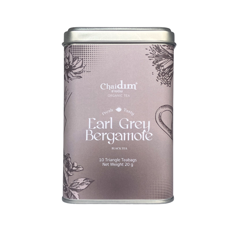 Chaidim Earl Grey Black Tea 10 Teabags ชายดิม ชาเอิร์ลเกรย์ บรรจุ 10 ถุงชา | Seasonal Collection