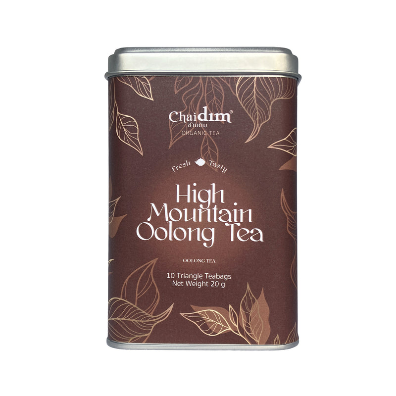 Chaidim High Mountain Oolong Tea 10 Teabags ชายดิม ชาอู่หลงไฮเม้าน์เทน บรรจุ 10 ถุงชา | Seasonal Collection