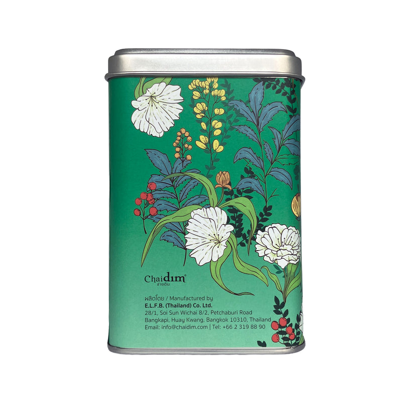 Chaidim Peppermint Herbal Tea 10 Teabags ชายดิม ชาสมุนไพรเปปเปอร์มิ้นท์ บรรจุ 10 ถุงชา | Seasonal Collection