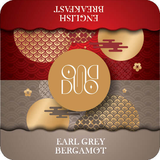 Chaidim DUO 10 Teabags Box English Breakfast Black Tea & Earl Grey Black Tea