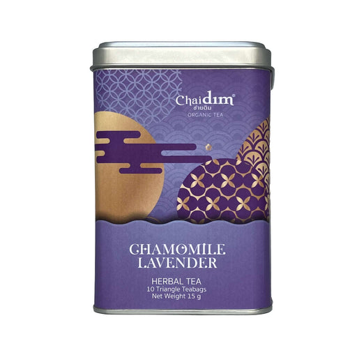 Chaidim Chamomile Lavender 10 Teabags ชายดิม ชาสมุนไพร คาโมไมล์ ลาเวนเดอร์ บรรจุ 10 ถุงชา
