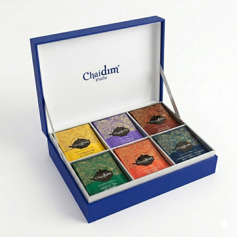 Chaidim Organic Tea – クリスマス＆新年ギフトセット – ティーバッグ20個入り