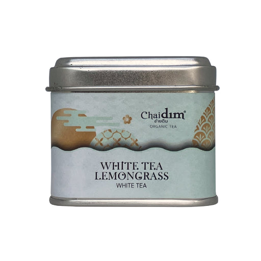 Chaidim White Tea Lemongrass 5 Teabags ชาขาวตะไคร้ บรรจุ 5 ถุงชา