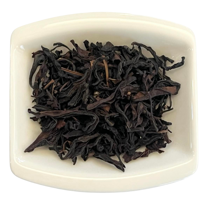 Red Oolong Curly Leaves Loose Tea ชาอู่หลงแดง ใบชา