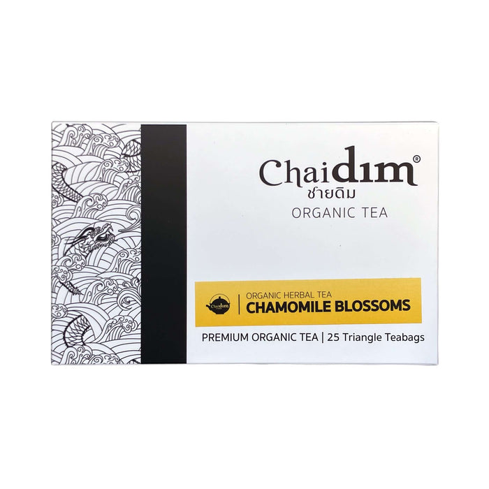 Chaidim Chamomile Herbal Tea 25 Teabags ชายดิม ชาสมุนไพร ดอกคาโมไมล์ บรรจุ 25 ถุงชา
