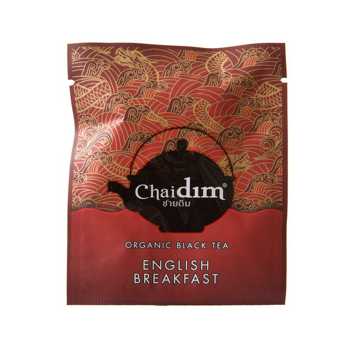 Chaidim English Breakfast Black Tea 10 Teabags ชายดิม ชาดำ อิงลิช เบรกฟาสต์ บรรจุ 10 ถุงชา