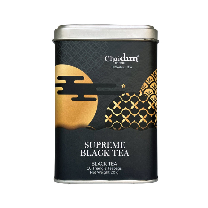 Chaidim Supreme Black Tea 10 Teabags ชายดิม ชาดำ สุพรีม บรรจุ 10 ถุงชา