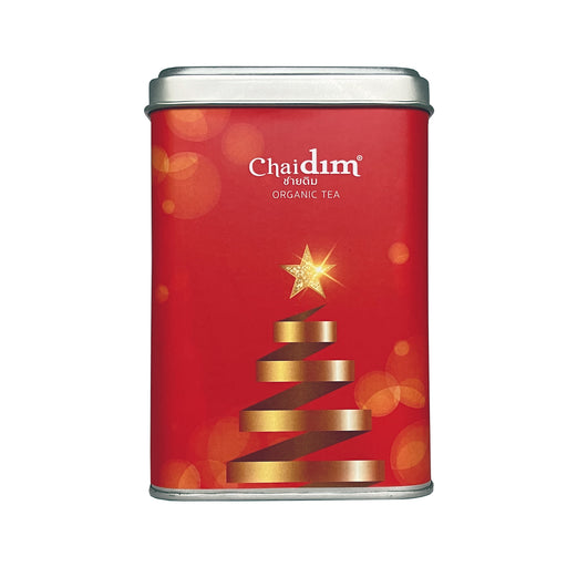 Large Christmas Box Black Tea Orange Cinnamon Ginger ชายดิม คริสมาสต์: ชาดำ เปลือกส้ม อบเชย ขิง