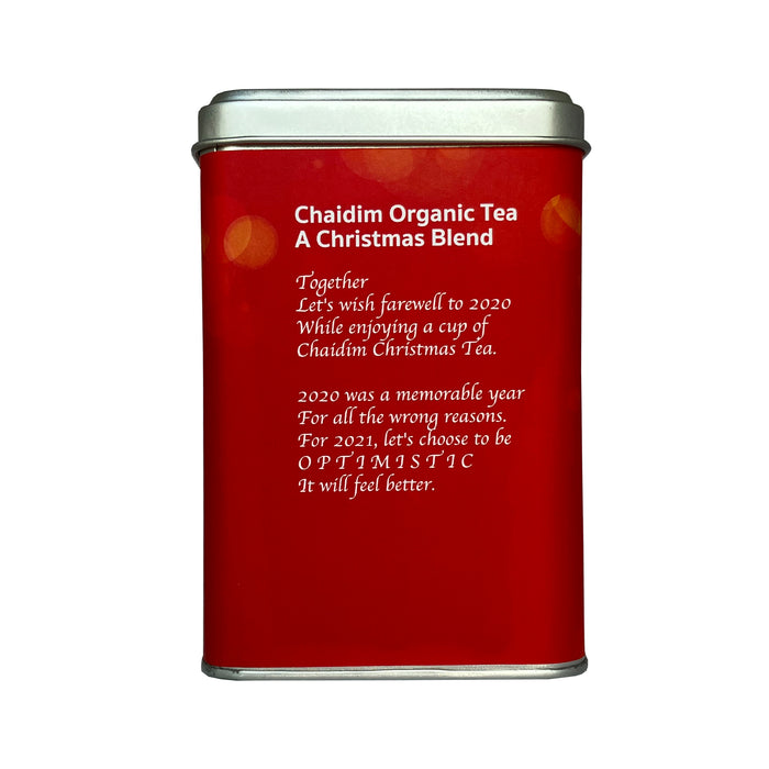 Large Christmas Box Black Tea Orange Cinnamon Ginger ชายดิม คริสมาสต์: ชาดำ เปลือกส้ม อบเชย ขิง