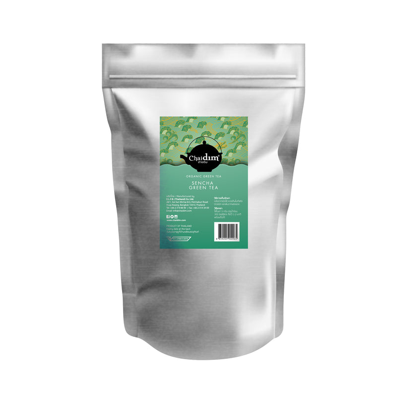 Sencha Green Tea เซนฉะ ชาเขียวญี่ปุ่น (Loose Tea 250 g Pack)