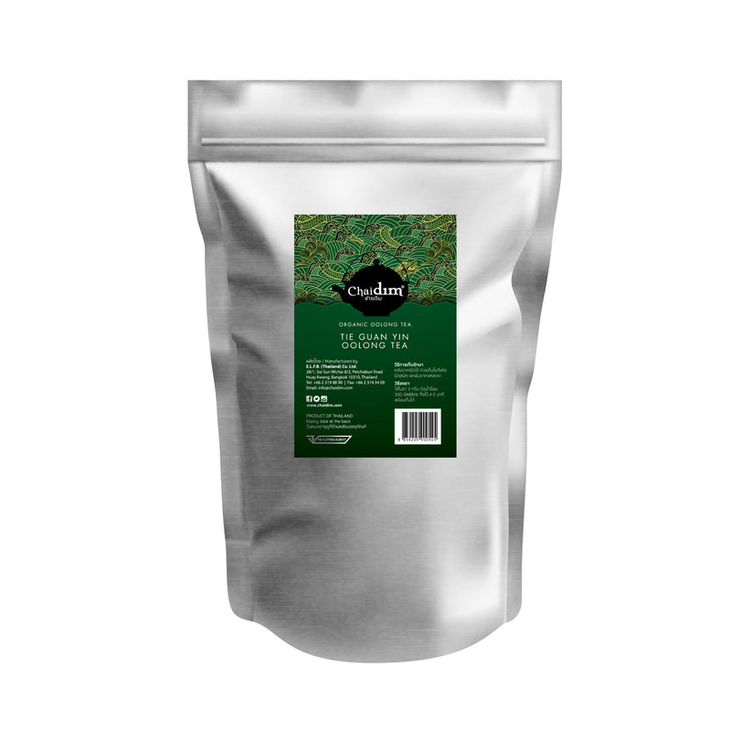Tie Guan Yin Oolong Tea เตียกวนอิมชาอู่หลง (Loose Tea 250 g Pack)